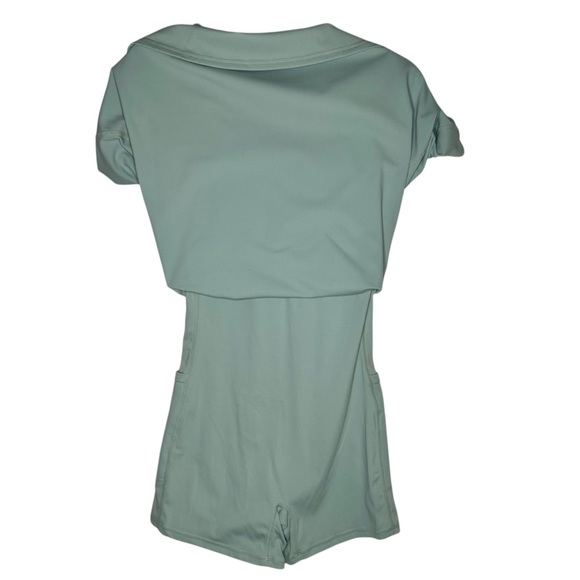 Halara SoftlyZero Everyday Plush Active Seafoam Green Dress | Size Medium - Picture 3 of 9